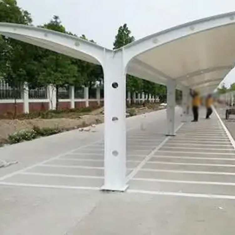 献县膜结构电动车棚